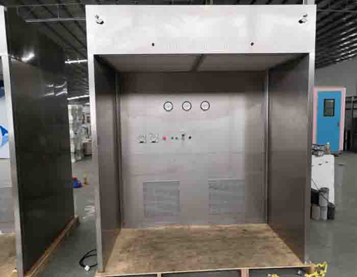 負壓稱量間規格可按現場大小尺寸定制作 負壓稱量間規格可按現場大小尺寸定制作