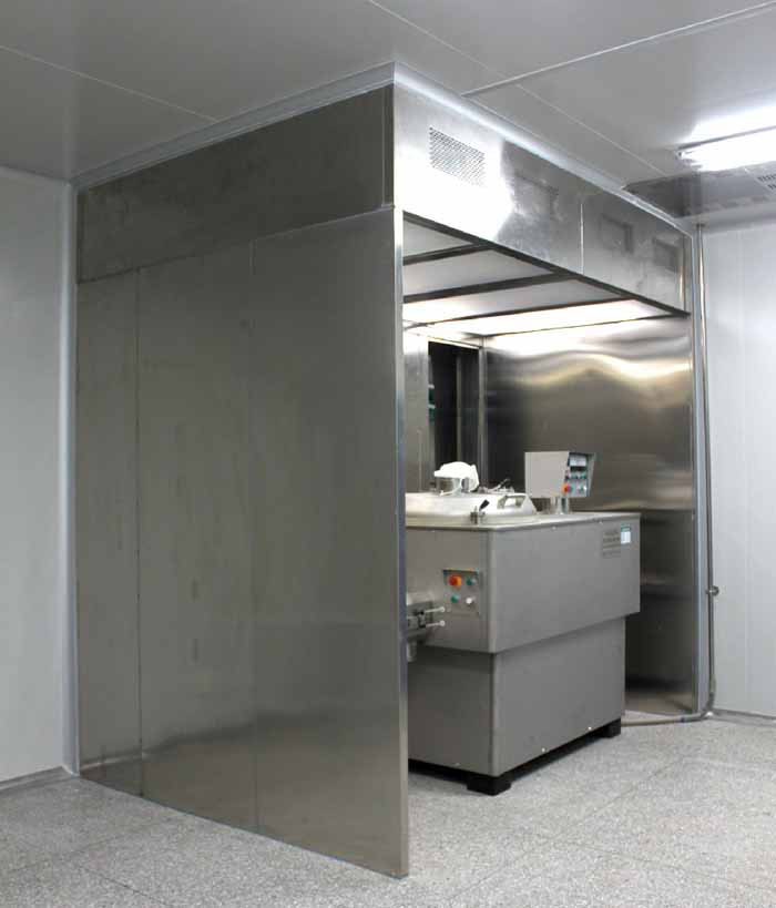 負壓稱量間|稱量棚|稱量亭安裝現場實拍圖 負壓稱量間|稱量棚|稱量亭安裝現場實拍圖